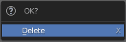 blender basics deleting object