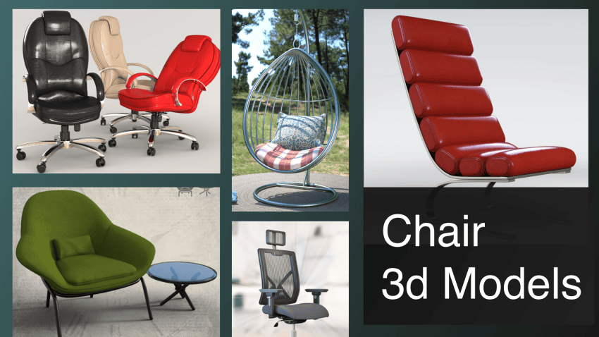 top chair 3d models