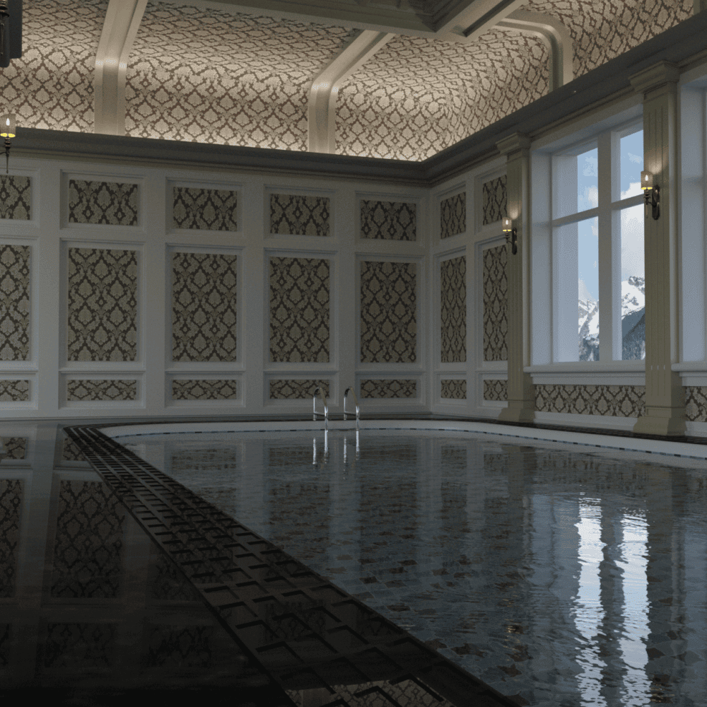 Rendering with camera perspective close to the ground