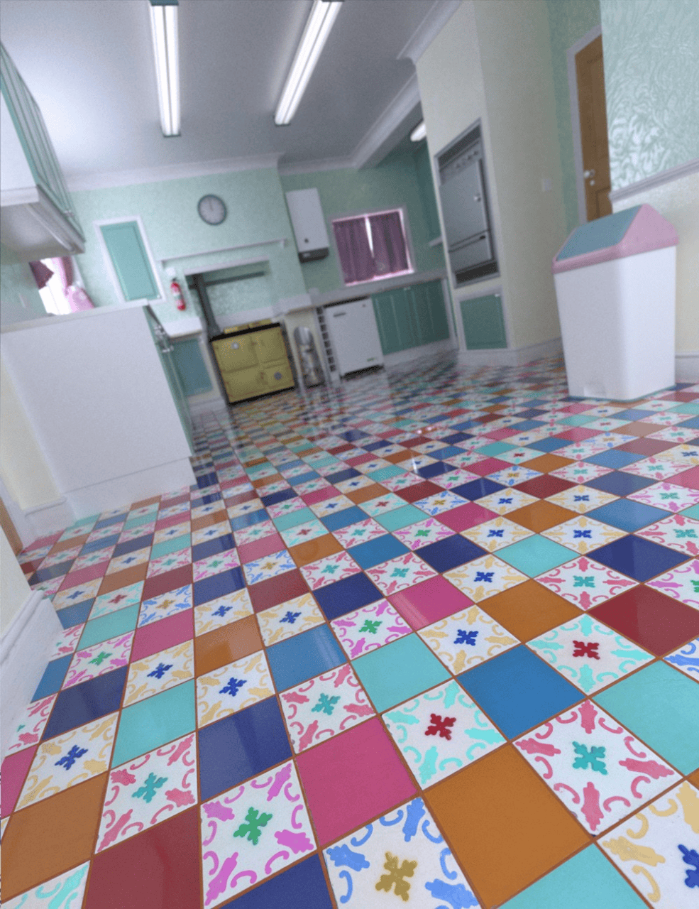 daz patchwork chic floor tile shaders