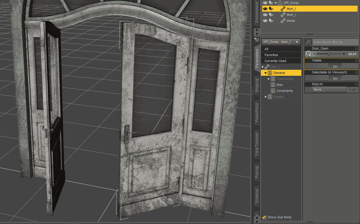 daz rig a door