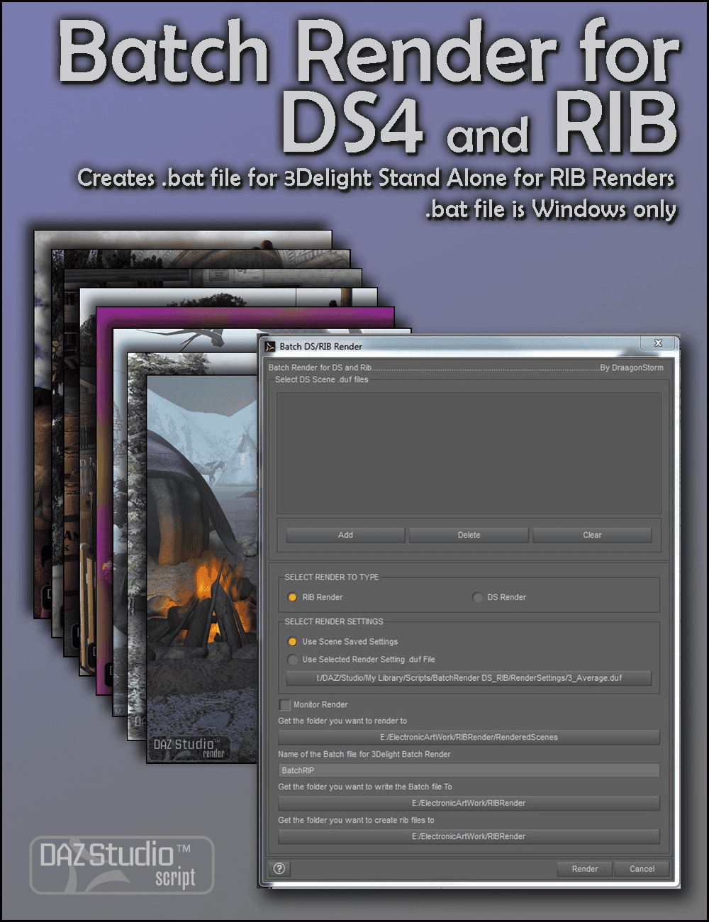 Daz3D Batch Render Tools for Daz Studio [2024] - RenderGuide.com