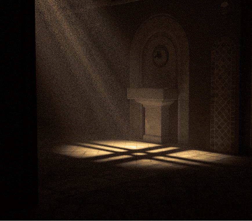 daz studio god rays