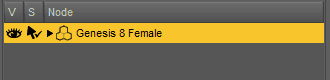 daz studio selecting character