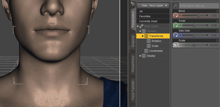 daz3d bone posing