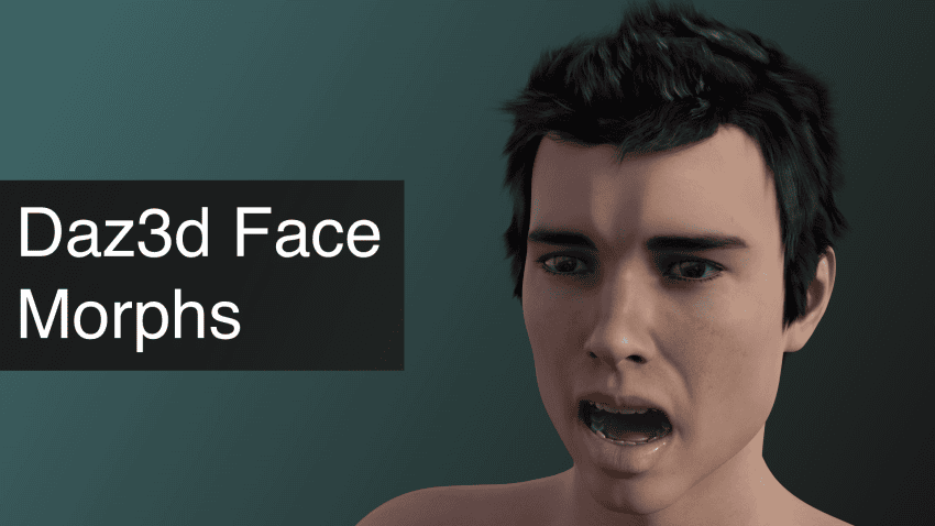 daz3d face morphs