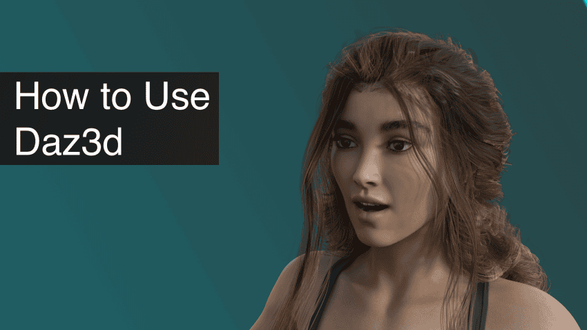 how to use daz3d